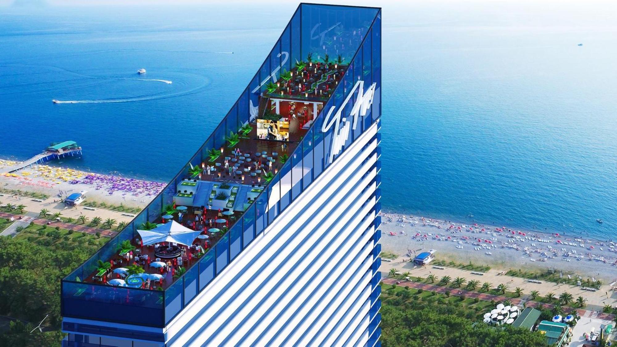 Sea View Apartments In Orbi City Батуми Экстерьер фото